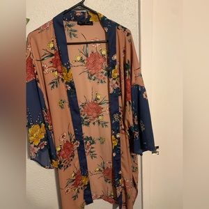 Plus sized kimono